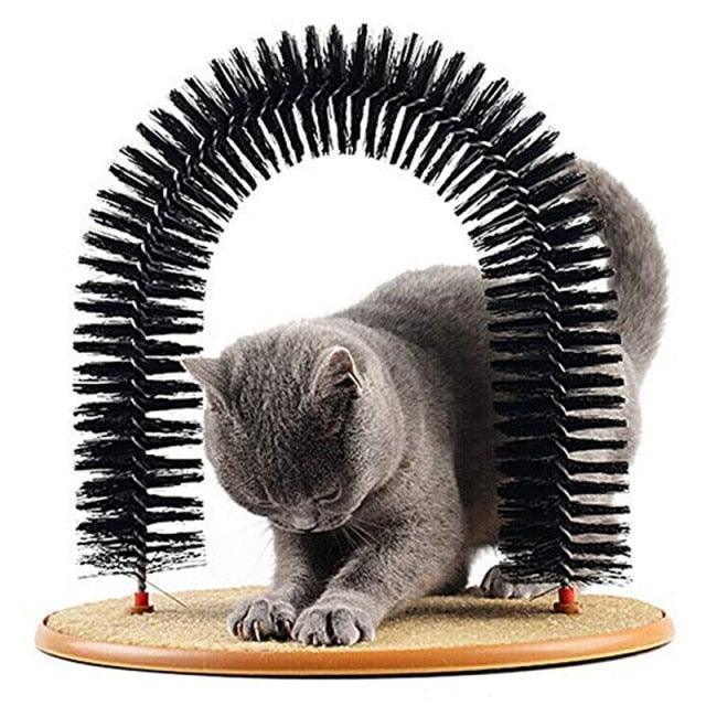 Arch Cat Massager and Grooming Brush For Cats