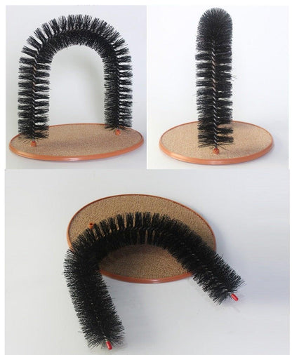 Arch Cat Massager and Grooming Brush For Cats