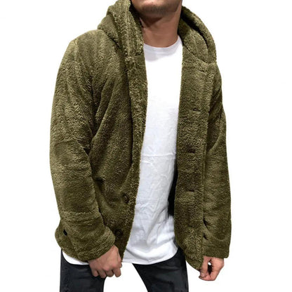 Comfortable Winter Unisex Hooded Jacket Coat