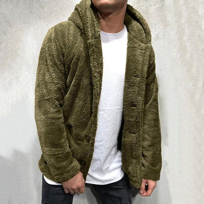 Comfortable Winter Unisex Hooded Jacket Coat