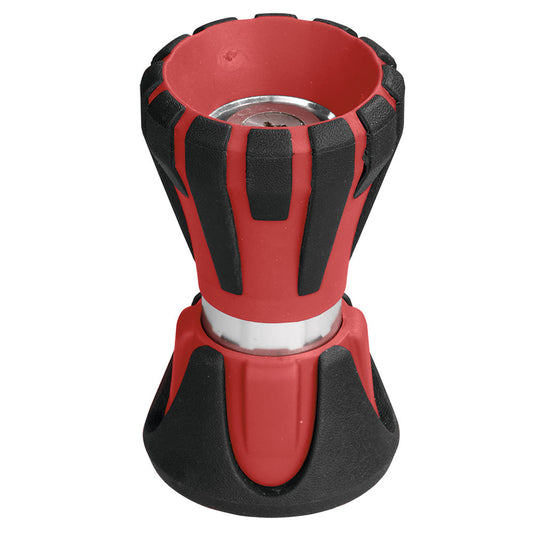 Pro Flo Adjustable Firehose Mini Nozzle hose end red with black grip, adjustable spray on Tampa Home & Garden Store