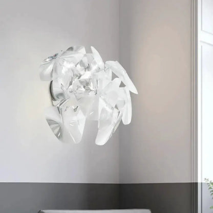 Contemporary Acrylic Single Head Sconce Light
