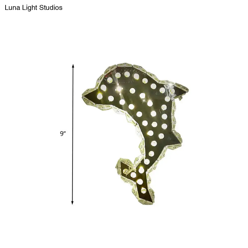 Decorbites Black White Prism Sconce Georgia outline with marquee bulbs on Tampa Home & Garden Store