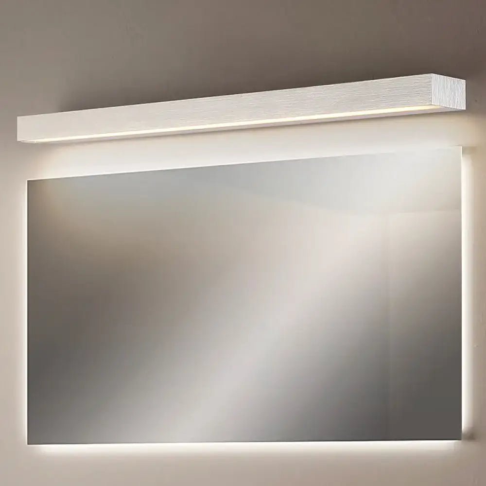 Contemporary black & silver linear vanity sconce bathroom LED light Decorbites on Tampa Home & Garden Store