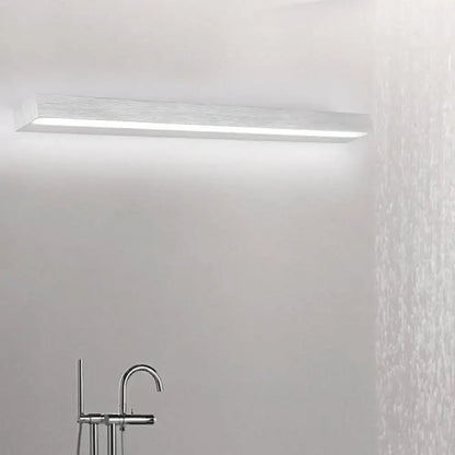 Contemporary black and silver linear vanity sconce LED light by Decorbites bathroom fixture on Tampa Home & Garden Store