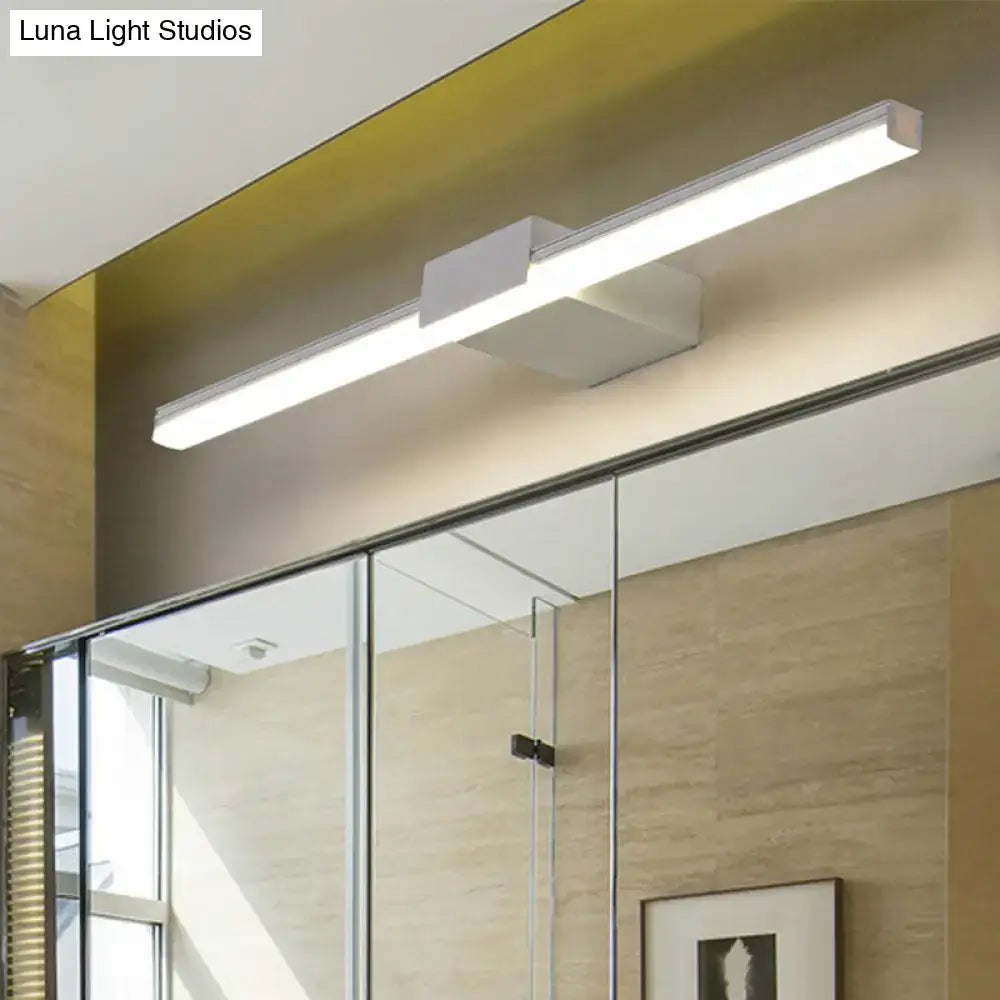 Black White Linear Wall Light by Decorbites, modern LED wall-mounted linear bar fixture on Tampa Home & Garden Store