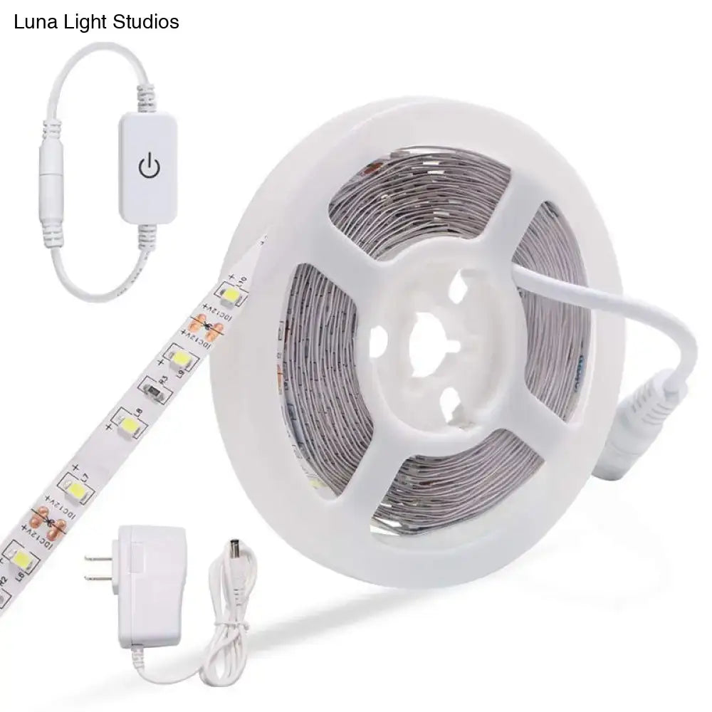White LED strip light kit Decorbites with controller and power adapter on Tampa Home & Garden Store