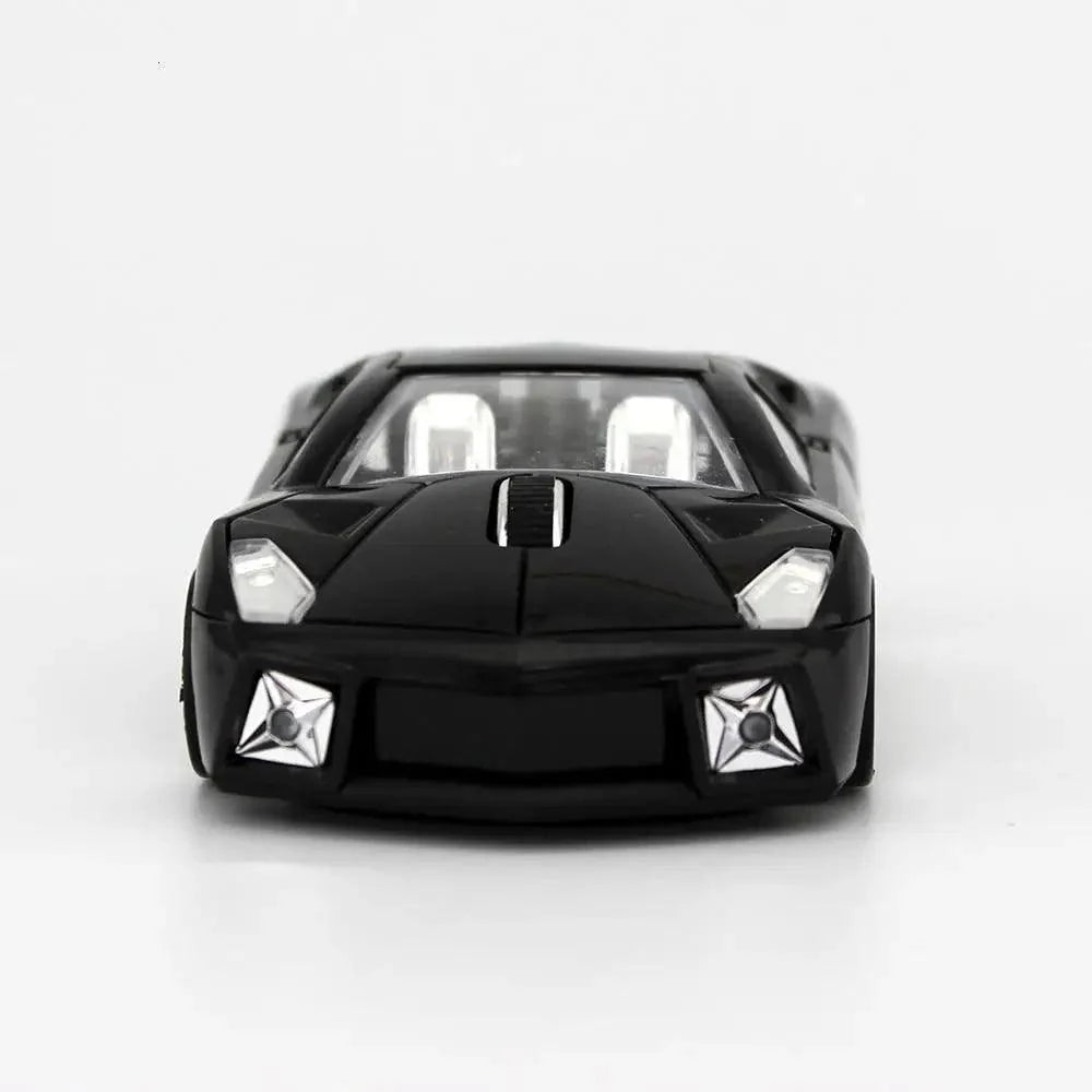 Wireless gaming mouse black sports car design, 1600 DPI, Stevvex, 2.4GHz USB receiver on Tampa Home & Garden Store