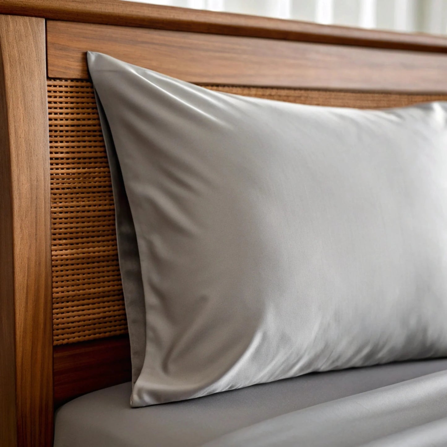 Funda de almohada de bambú con infusión de cobre