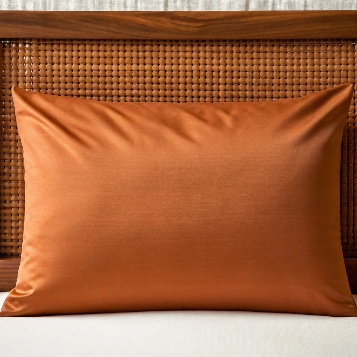 Funda de almohada de bambú con infusión de cobre