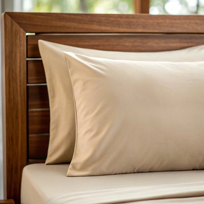 Funda de almohada de bambú con infusión de cobre