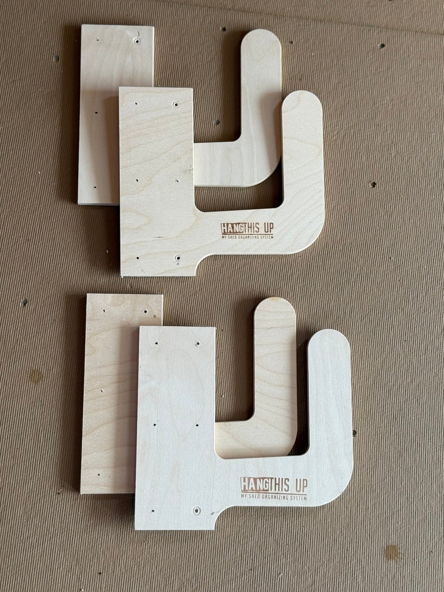 Support de rangement pour planches de cornhole – Organisateur de remise et porte-outils