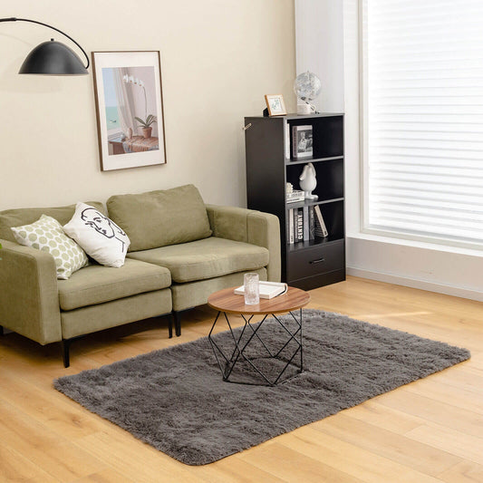 4x6 Feet Modern Soft Shag Rug with Non-slip Grip Dots - Tampa Home & Garden Store