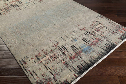 Rug Coudersport Carpet by Boutique Rugs with beige distressed abstract pattern on clearance on Tampa Home & Garden Store