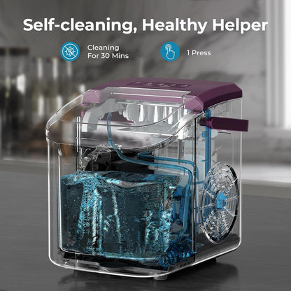 Máquina de hielo de mostrador, producción de hielo de 26 lb/día 58012RIM0 