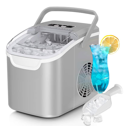 Modern Countertop Ice Maker 26 Pounds Capacity