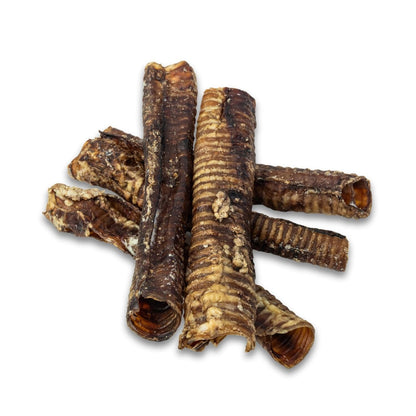Country Living All-Natural Beef Trachea Dog Treats, Protein-Packed Chews – 12 Inches (5-Pack)