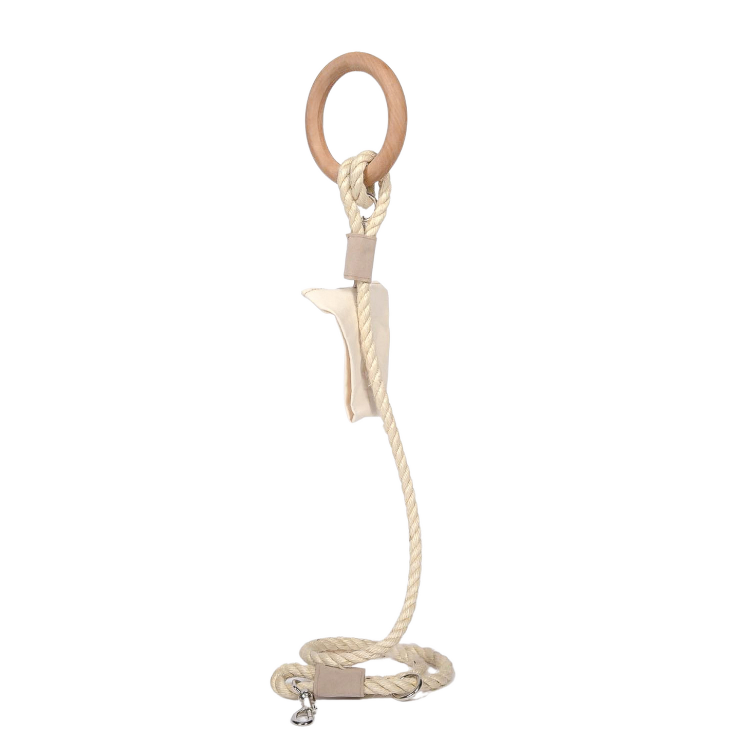 Laisse pour chien Country Living neutre en carbone avec petit sac de rangement 