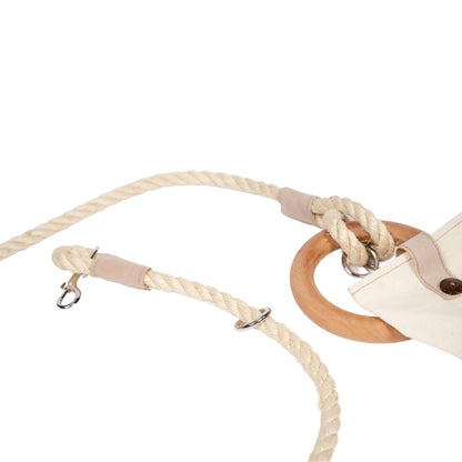 Laisse pour chien Country Living neutre en carbone avec petit sac de rangement 