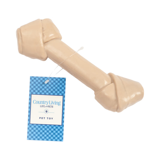 Country Living Nylon Bone Dog Chew Toy – Durable Rawhide-Shaped - Tampa Home & Garden Store