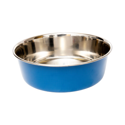 Juego de 2 cuencos para perros de acero inoxidable de gran calibre de Country Living: perfectos para comida y agua. 