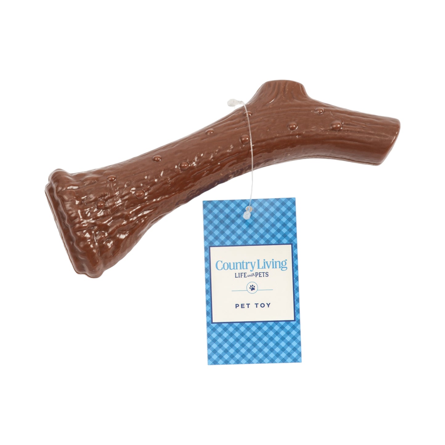 Juguete masticable para perros Country Living con asta de nailon y sabor a pollo natural