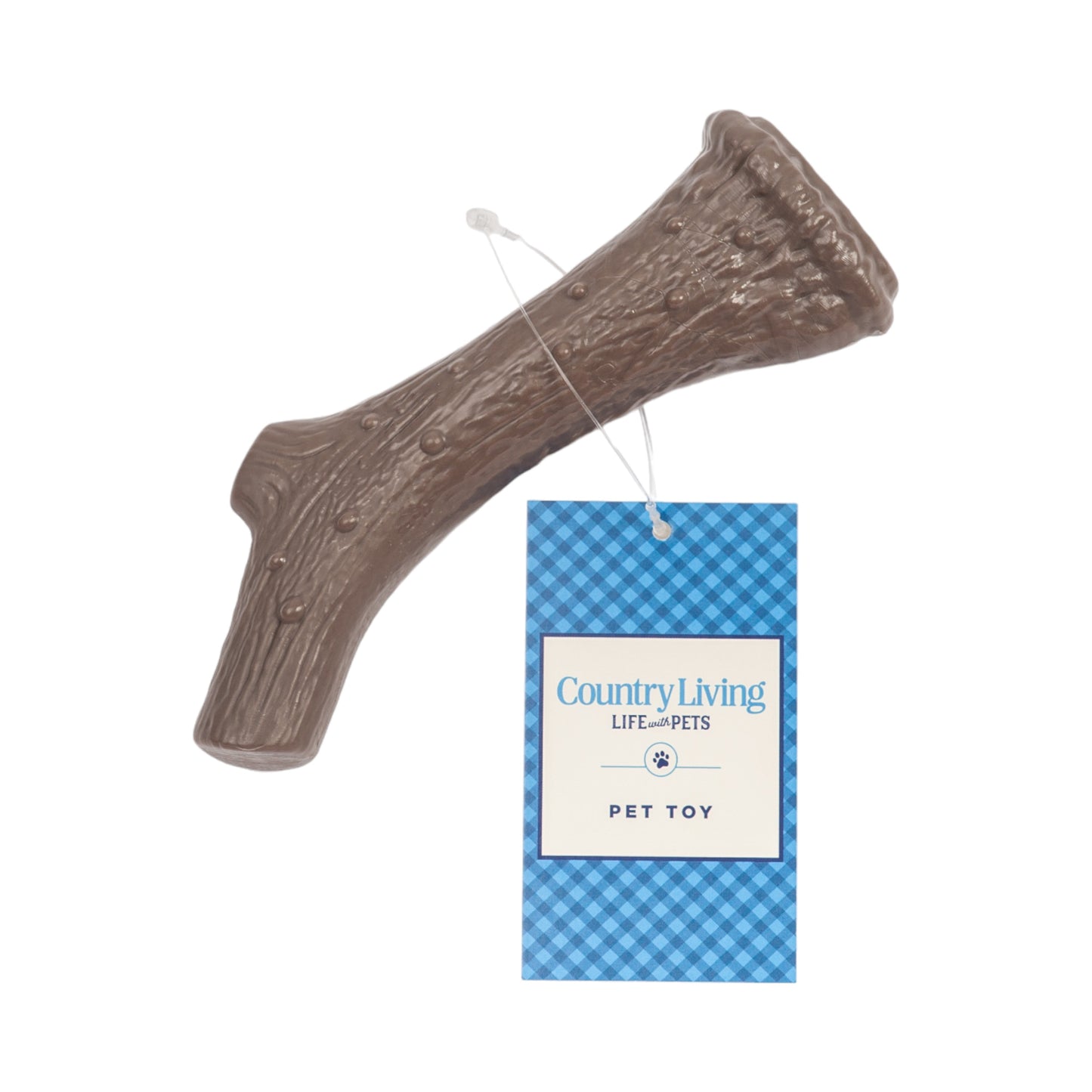 Juguete masticable para perros Country Living con asta de nailon y sabor a pollo natural