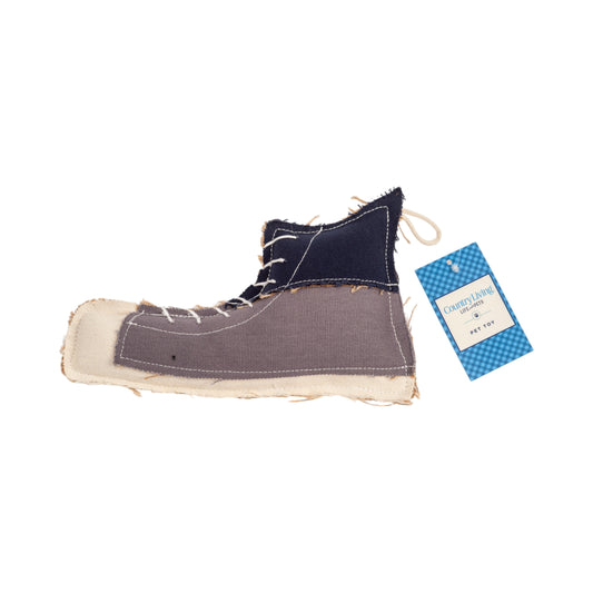 Country Living Canvas & Jute Shoe-Shaped Dog Chew Toy – Durable, Safe and Non-Toxic - Tampa Home & Garden Store