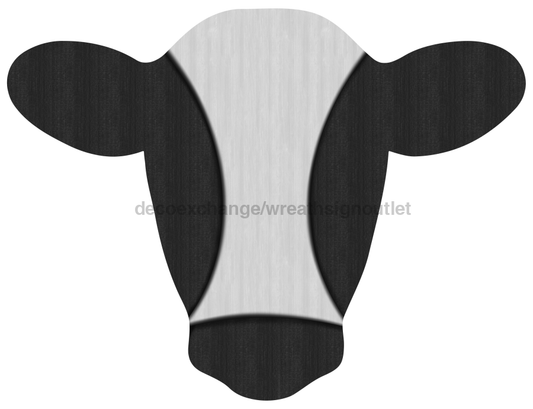 Letrero de vaca, letrero de madera, colgador de puerta, DECOE-W-472, colgador de puerta de 22"