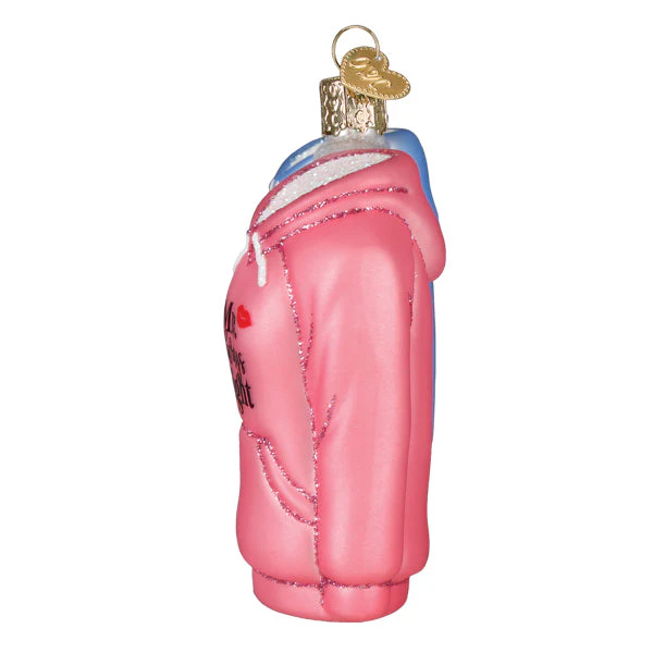 Ornement en verre Monsieur et Madame Hoodies