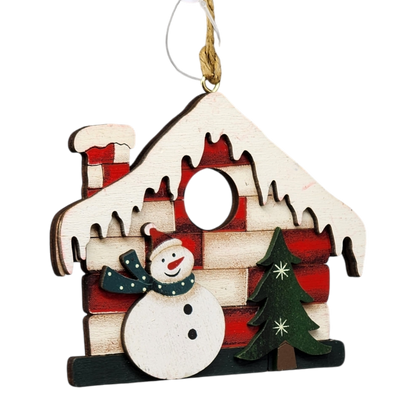 Ornement rustique en bois -