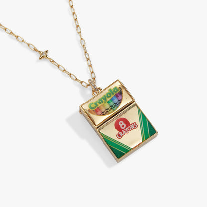 Crayola Crayon Box Locket for Teacher Gift Idea