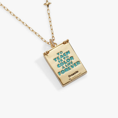 Crayola Crayon Box Locket for Teacher Gift Idea