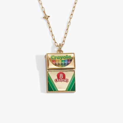 Crayola Crayon Box Locket for Teacher Gift Idea