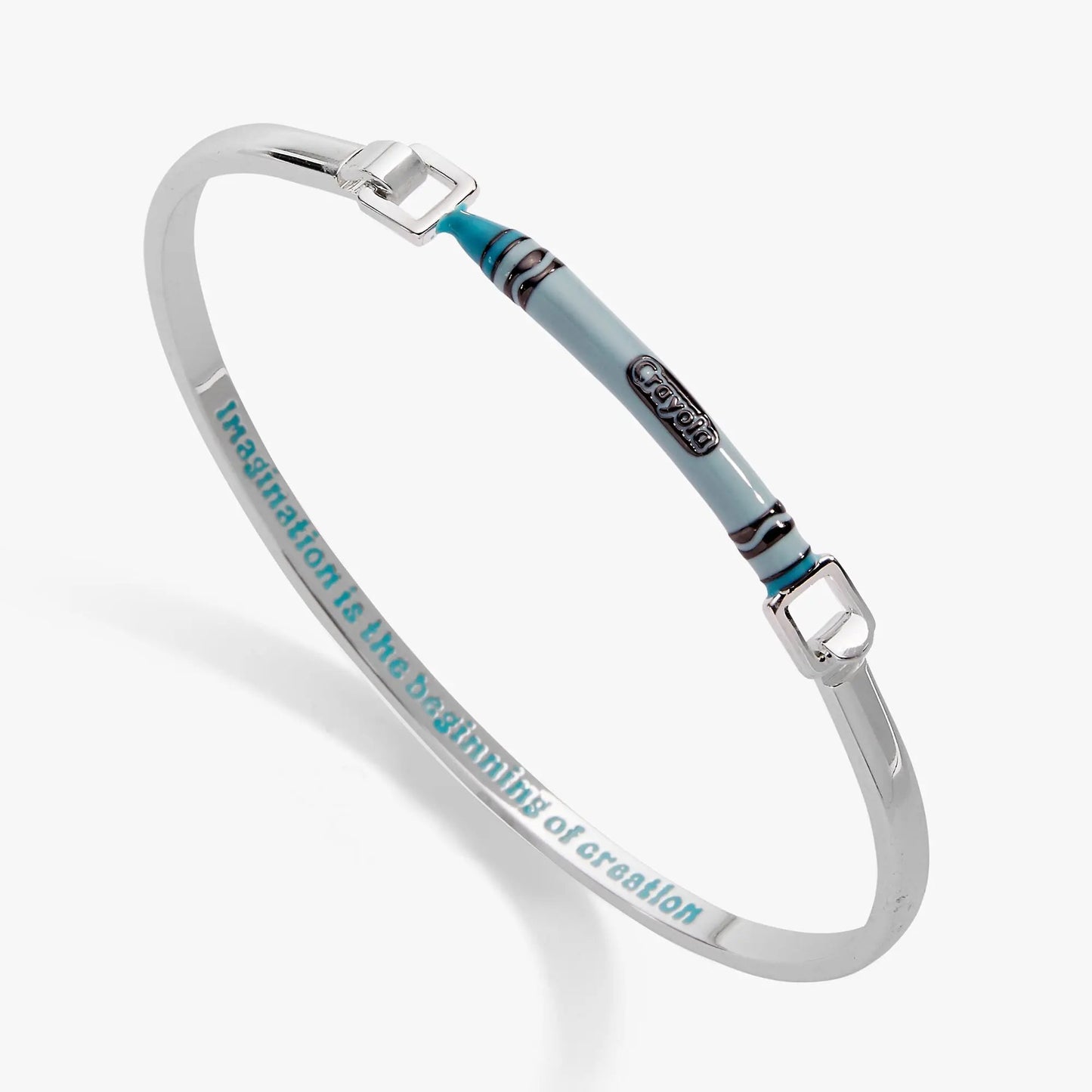 Robins Egg Blue Crayon Tension Bangle Educators
