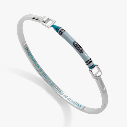 Robins Egg Blue Crayon Tension Bangle Educators