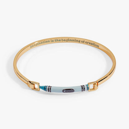 Robins Egg Blue Crayon Tension Bangle Educators