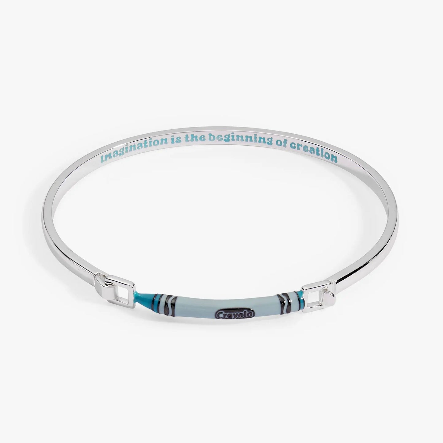 Robins Egg Blue Crayon Tension Bangle Educators