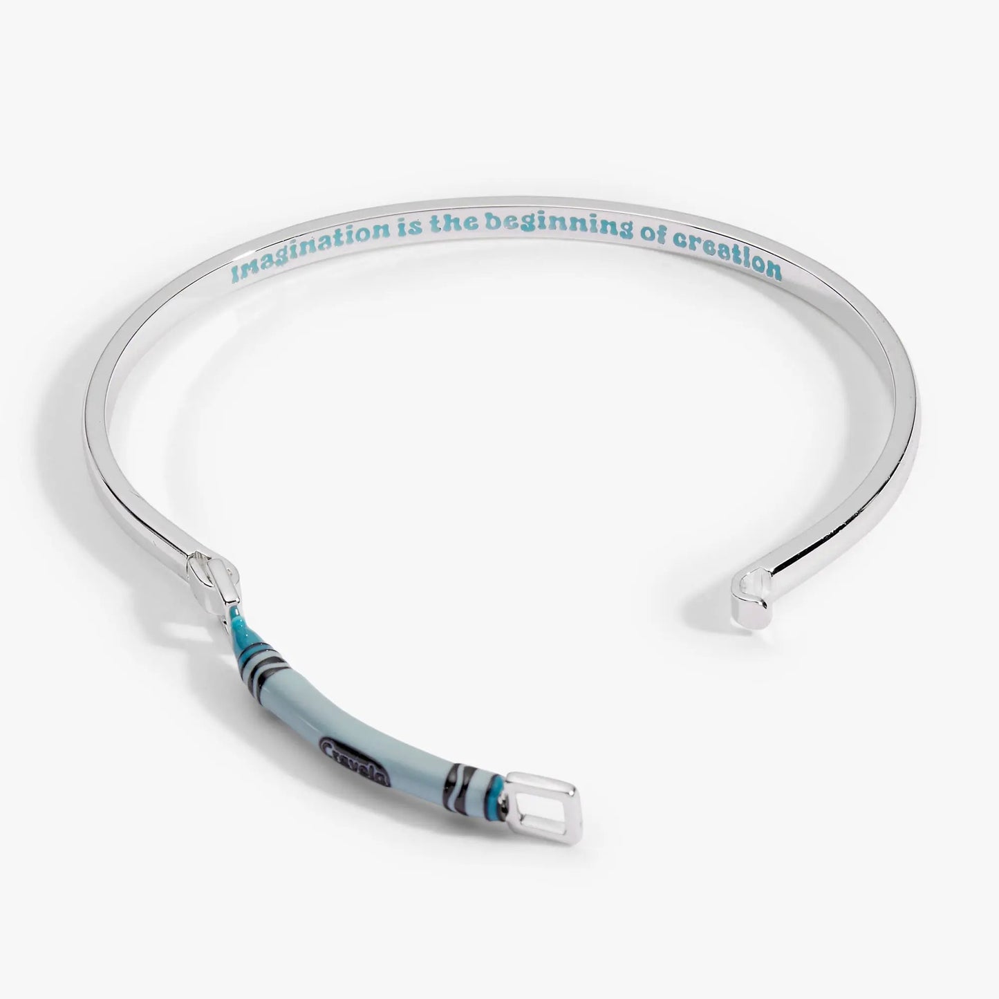 Robins Egg Blue Crayon Tension Bangle Educators