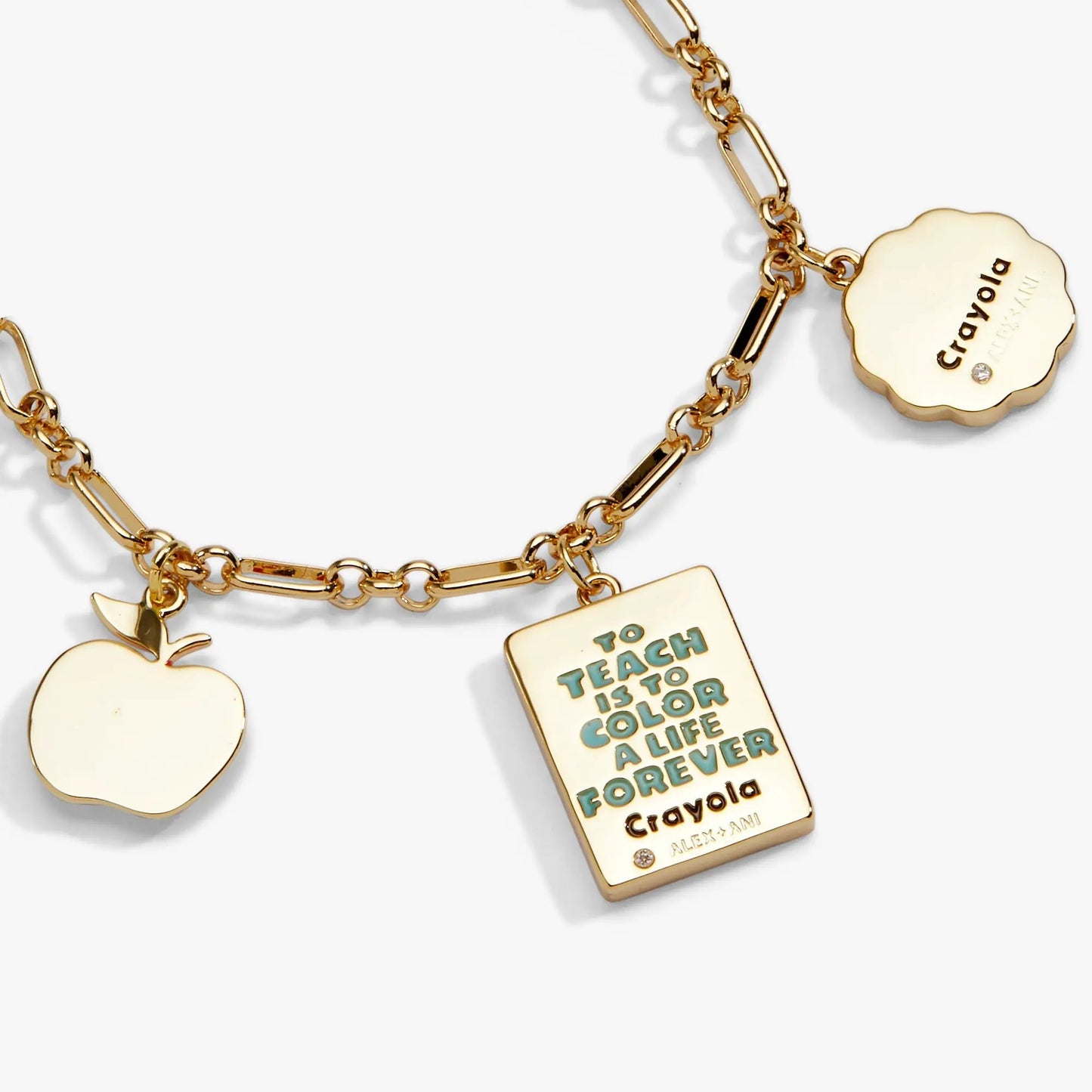 Crayola Teaching Is a Work of Heart Bracelet