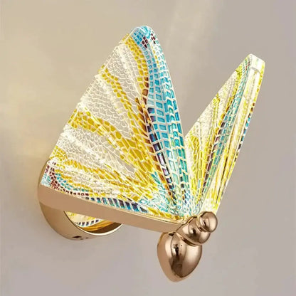 Creative Colorful Butterfly LED Wall Lamp Bedroom