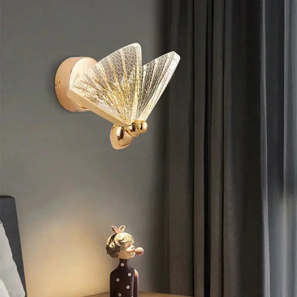 Creative Colorful Butterfly LED Wall Lamp Bedroom