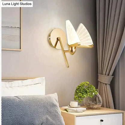Creative Colorful Butterfly LED Wall Lamp Bedroom