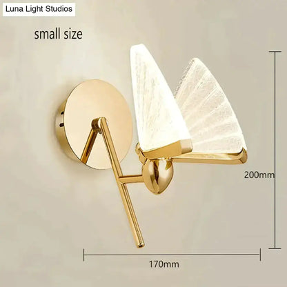 Creative Colorful Butterfly LED Wall Lamp Bedroom