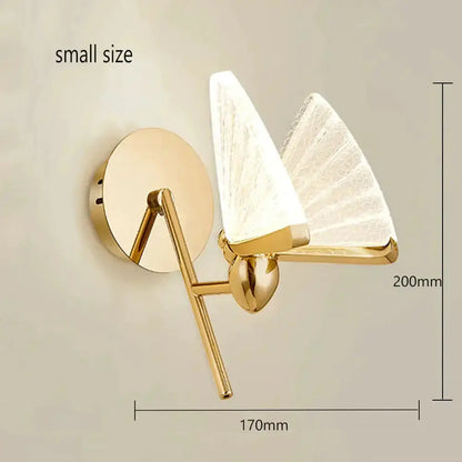 Creative Colorful Butterfly LED Wall Lamp Bedroom