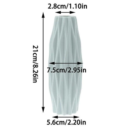 Creative White Ceramic Flower Vase Centerpiece