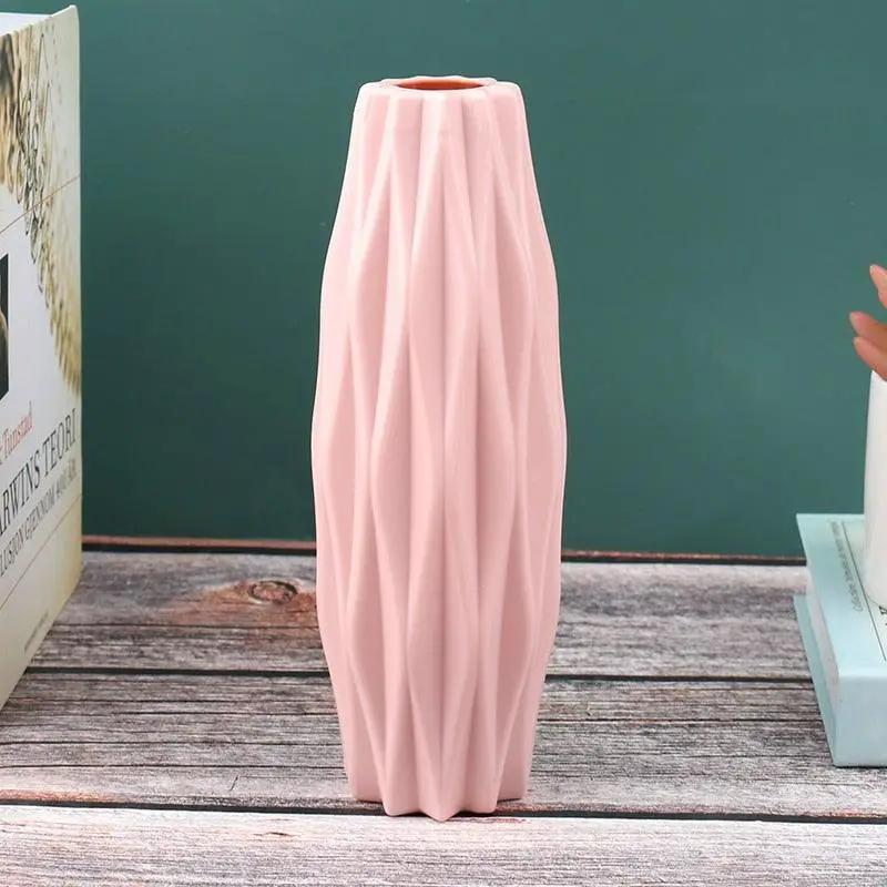 Creative White Ceramic Flower Vase Centerpiece