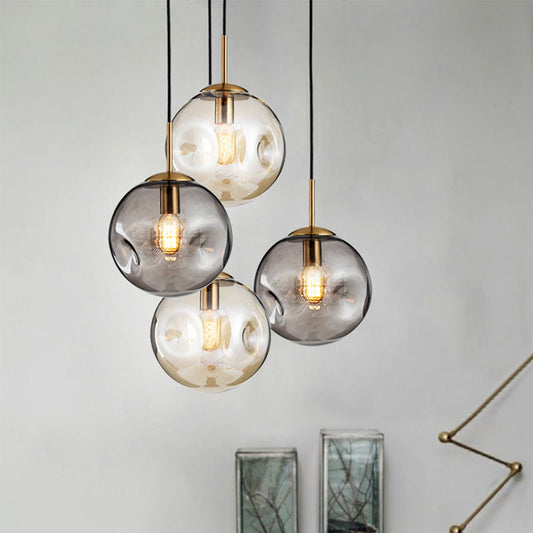 Creative Glass Chandelier Iron Restaurant Window Chandelier - Tampa Home & Garden Store
