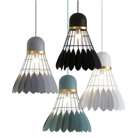 Creative Macaron Wrought Iron Badminton Restaurant Chandelier - Tampa Home & Garden Store