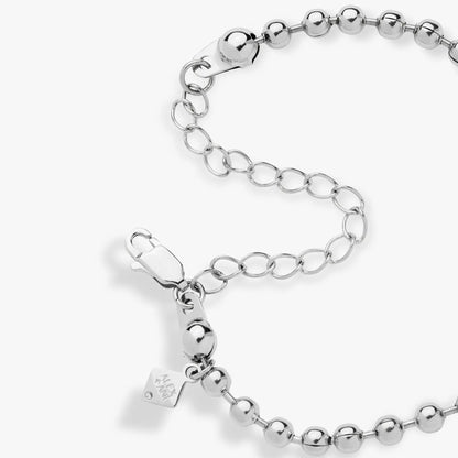 Cross Ball Chain Bracelet by ALEX AND ANI, silver tone ball beads, lobster clasp on Tampa Home & Garden Store